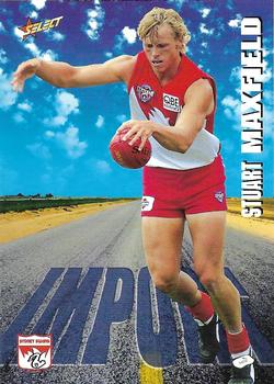 1996 Select AFL #361 Stuart Maxfield Front